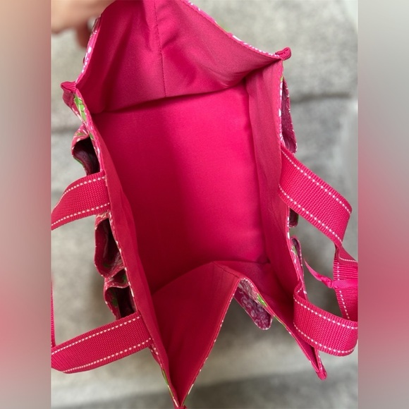 NEW | Lilly Pulitzer Caddy Tote in May Flowers Print – Multi-Use Organizer Bag - Picture 5 of 7